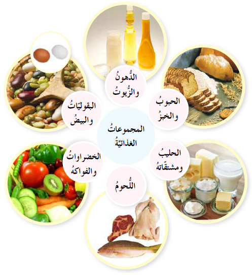 المجموعات الغذائية